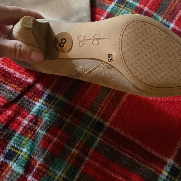 JESSICA SIMPSON Suede Tall Boots - Picture 3 of 9